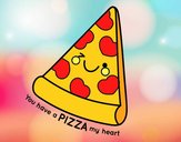 You have a pizza my heart