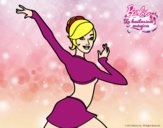 Barbie en postura de ballet