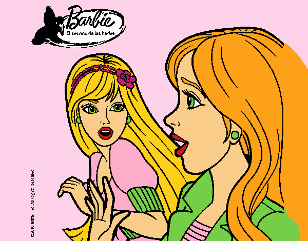 Barbie sorprendida