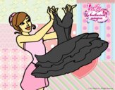 Barbie y su vestido de ballet