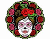 Calavera mejicana femenina