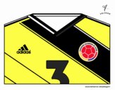 Camiseta del mundial de fútbol 2014 de Colombia