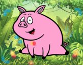 Cerdito de granja