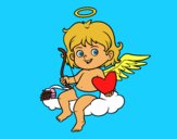 Cupido en una nube