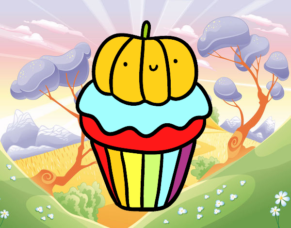 Halloween cupcake