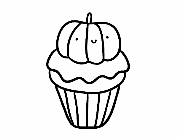 Halloween cupcake