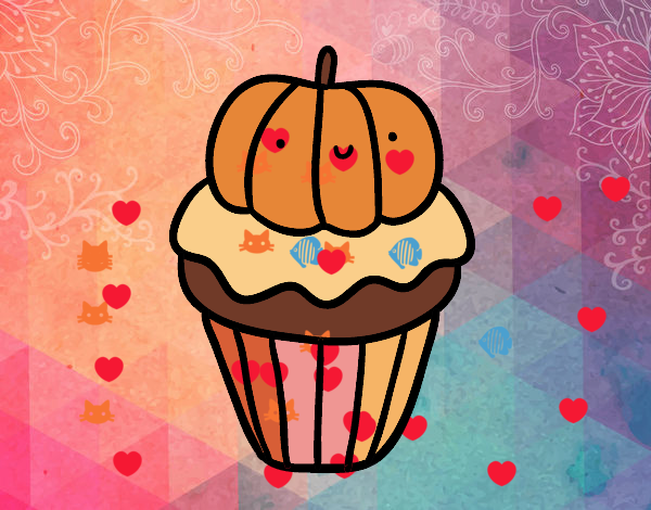 Halloween cupcake