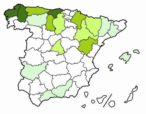 Las provincias de España