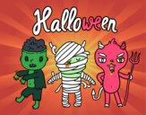 Monstruitos de Halloween