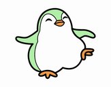 Pingüino bailando