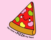 You have a pizza my heart