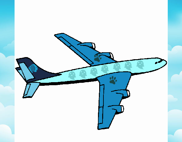 Avión de aeroméxico y de iberia 