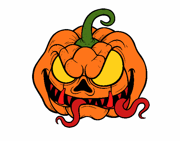 Calabaza terrorífica