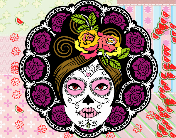 Calavera mejicana femenina