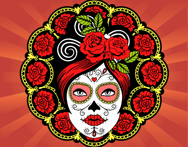 Calavera mejicana femenina