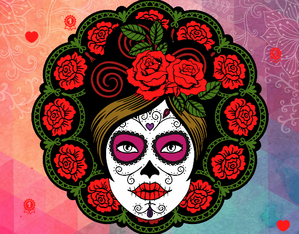 Calavera mejicana femenina