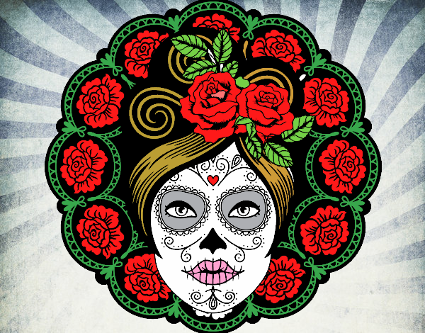 Calavera mejicana femenina