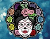 Calavera mejicana femenina