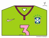 Camiseta del mundial de fútbol 2014 de Brasil