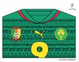 Camiseta del mundial de fútbol 2014 de Camerún