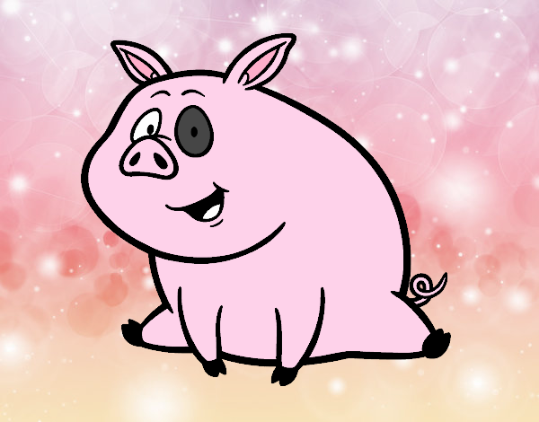 Cerdito de granja