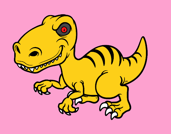 Dinosaurio velociraptor