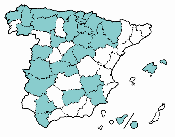 Las provincias de España