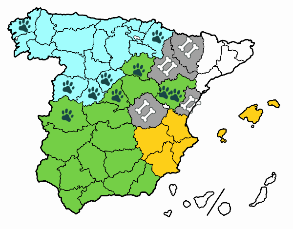 Las provincias de España