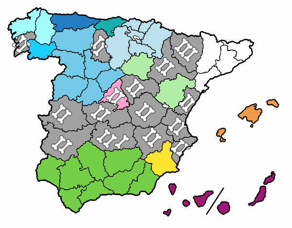 Las provincias de España