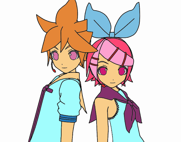 Len y Rin Kagamine Vocaloid