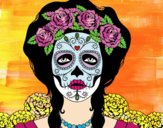 Mujer calavera mejicana