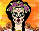 Mujer calavera mejicana