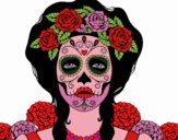 Mujer calavera mejicana