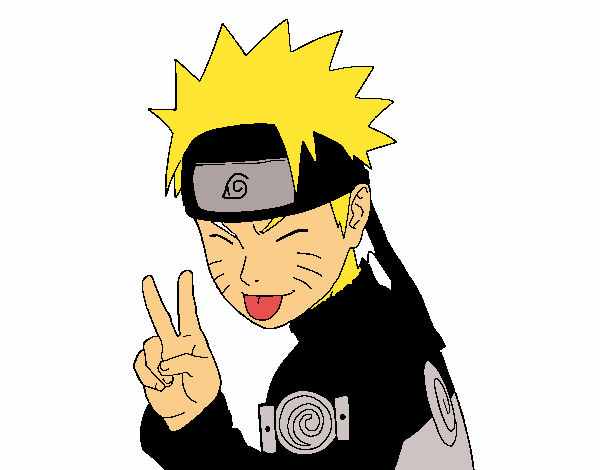 Naruto sacando lengua