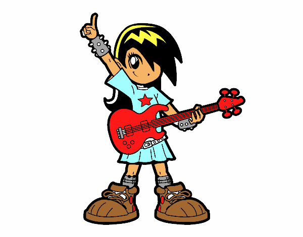 Niña rockera