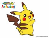 Pikachu de espaldas