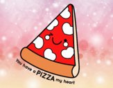 You have a pizza my heart