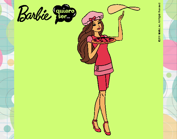 Barbie cocinera