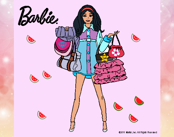 Barbie de compras