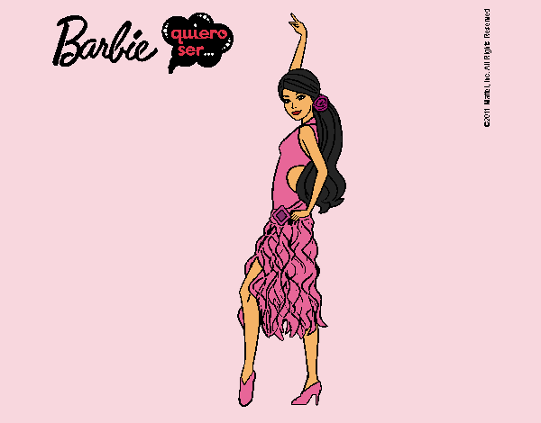 Barbie flamenca