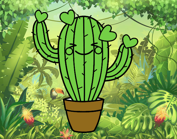 Cactus corazón