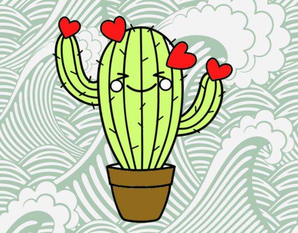 Cactus corazón