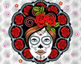 Calavera mejicana femenina