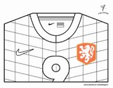 Camiseta del mundial de fútbol 2014 de Holanda