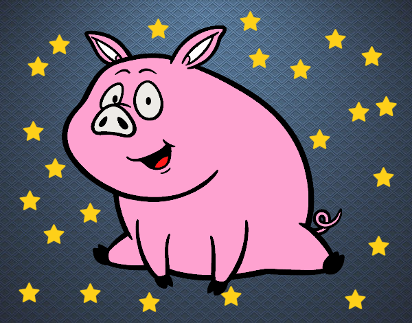 Cerdito de granja