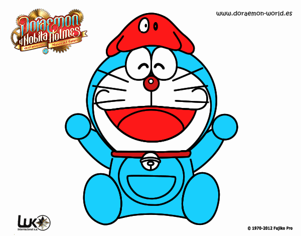 Doraemon feliz