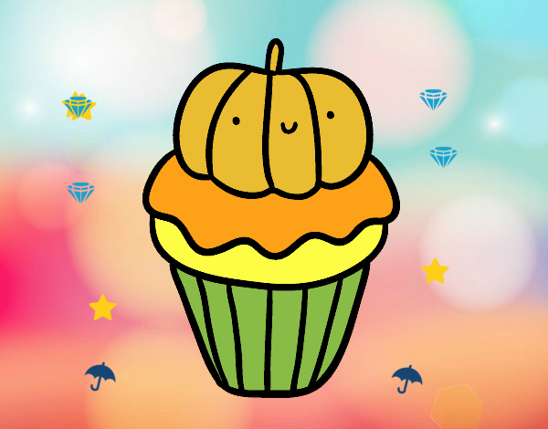 Halloween cupcake