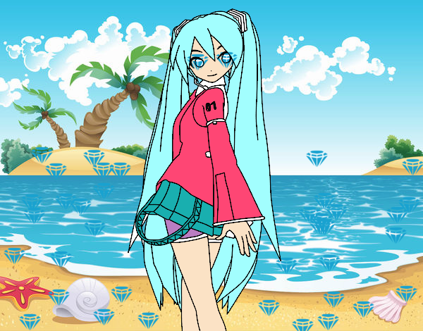 Hatsune Miku vocaloid