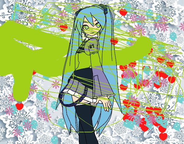 Hatsune Miku vocaloid