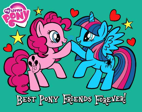 Mejores Pony Amigas para siempre